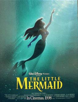 Movie Poster of Ariel swimming to the surface
